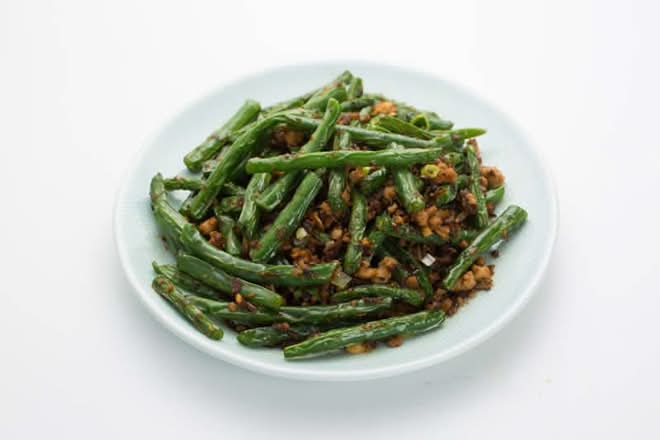909_String Green Beans and Pork Mince Stir Fried   干煸四季豆